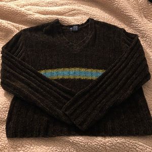 Chenille Cropped Sweater